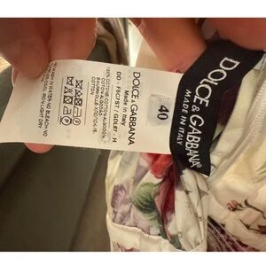 Dolce & Gabbana Floral Mini Dress